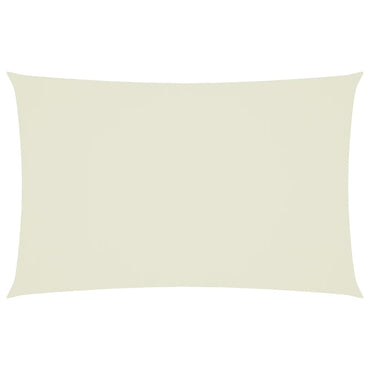 vidaXL Sonnensegel Oxford-Gewebe Rechteckig 2,5x5 m Creme