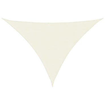 vidaXL Sonnensegel Oxford-Gewebe Dreieckig 2,5x2,5x3,5 m Creme