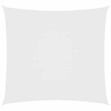 vidaXL Sonnensegel Oxford-Gewebe Quadratisch 6x6 m Weiß