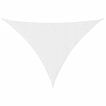 vidaXL Sonnensegel Oxford-Gewebe Dreieckig 3x4x5 m Weiß
