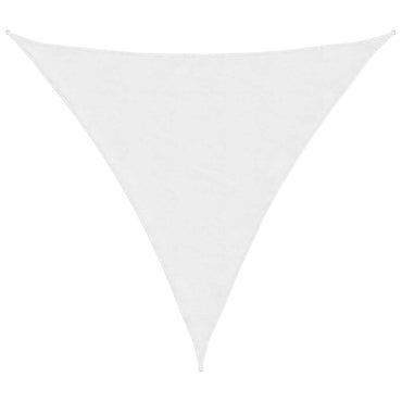 vidaXL Sonnensegel Oxford-Gewebe Dreieckig 6x6x6 m Weiß