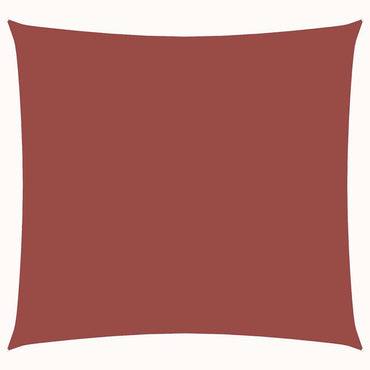 vidaXL Sonnensegel Oxford-Gewebe Quadratisch 3x3 m Terrakotta-Rot