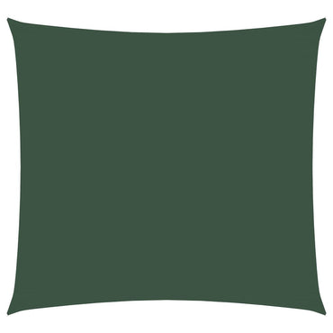 vidaXL Sonnensegel Oxford-Gewebe Quadratisch 4,5x4,5 m Dunkelgrün