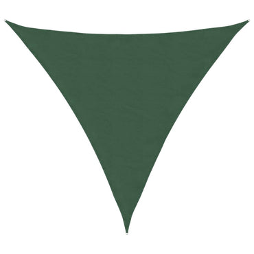 vidaXL Sonnensegel Oxford-Gewebe Dreieckig 3,6x3,6x3,6 m Dunkelgrün