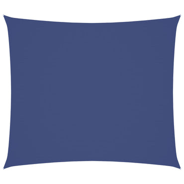 vidaXL Sonnensegel Oxford-Gewebe Rechteckig 2,5x3 m Blau