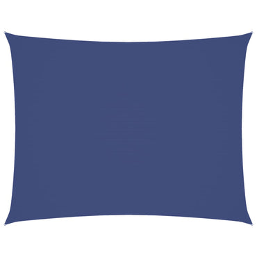 vidaXL Sonnensegel Oxford-Gewebe Rechteckig 2,5x4 m Blau