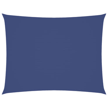 vidaXL Sonnensegel Oxford-Gewebe Rechteckig 3,5x5 m Blau