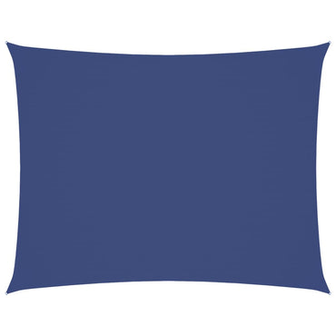 vidaXL Sonnensegel Oxford-Gewebe Rechteckig 5x7 m Blau