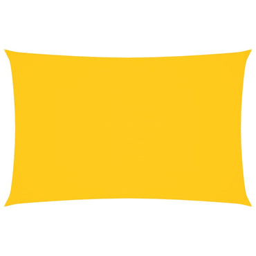 vidaXL Voile d'ombrage Tissu Oxford Rectangulaire 2x5 m Jaune