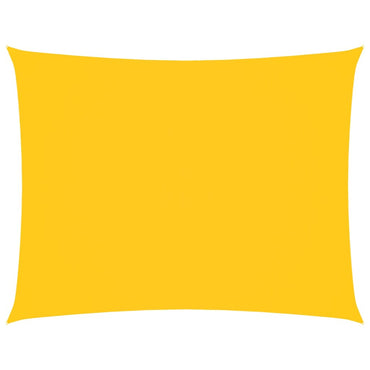 vidaXL Voile d'ombrage en tissu Oxford rectangulaire 2,5x3,5 m jaune