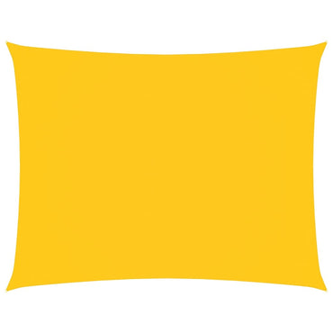 vidaXL Voile d'ombrage Tissu Oxford Rectangulaire 2,5x4 m Jaune