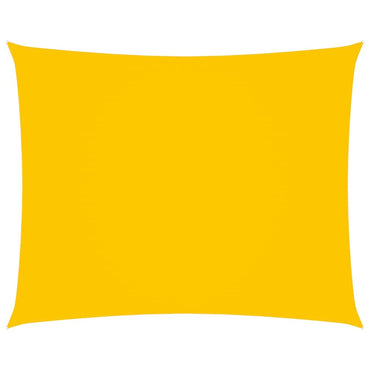 vidaXL Sonnensegel Oxford-Gewebe Rechteckig 3x4 m Gelb