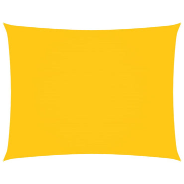 vidaXL Sonnensegel Oxford-Gewebe Rechteckig 3,5x4,5 m Gelb