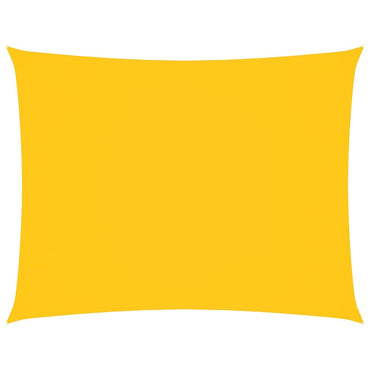 vidaXL Sonnensegel Oxford-Gewebe Rechteckig 3,5x5 m Gelb
