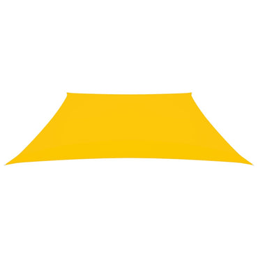 vidaXL Sonnensegel Oxford-Gewebe Trapezförmig 2/4x3 m Gelb