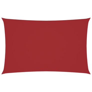 vidaXL Voile d'ombrage Tissu Oxford Rectangulaire 2x4,5 m Rouge