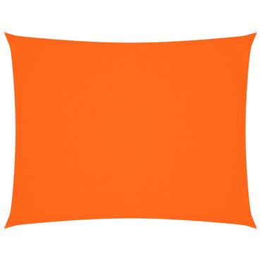 vidaXL Voile d'ombrage en tissu Oxford rectangulaire 3,5x4,5 m orange
