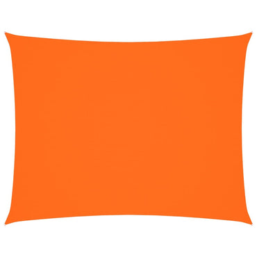 vidaXL Voile d'ombrage Tissu Oxford Rectangulaire 3,5x5 m Orange