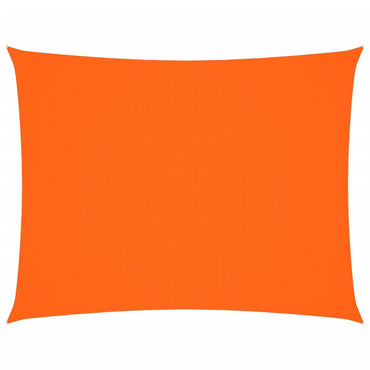 vidaXL Voile d'ombrage rectangulaire en tissu Oxford 6x7 m Orange