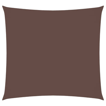 vidaXL Sonnensegel Oxford-Gewebe Quadratisch 3x3 m Braun