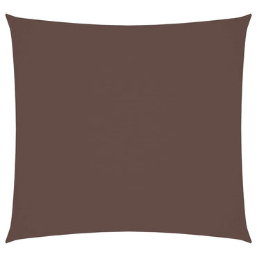 vidaXL Sonnensegel Oxford-Gewebe Quadratisch 3,6x3,6 m Braun