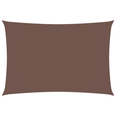 vidaXL Sonnensegel Oxford-Gewebe Rechteckig 2,5x4,5 m Braun