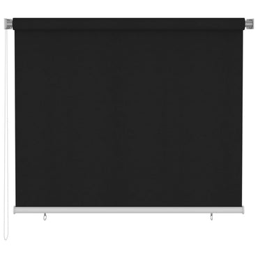 vidaXL Außenrollo 180x140 cm Schwarz