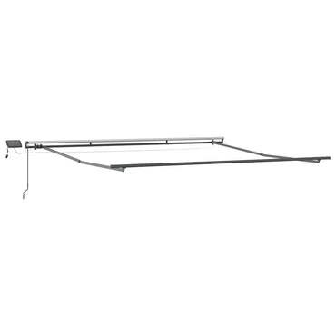 vidaXL Markisenrahmen Anthrazit 500 x 350 cm Aluminium