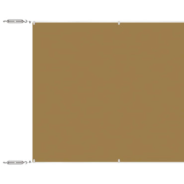 vidaXL Store vertical beige 60x1000 cm en tissu Oxford