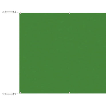 vidaXL Senkrechtmarkise Hellgrün 60x1000 cm Oxford-Gewebe
