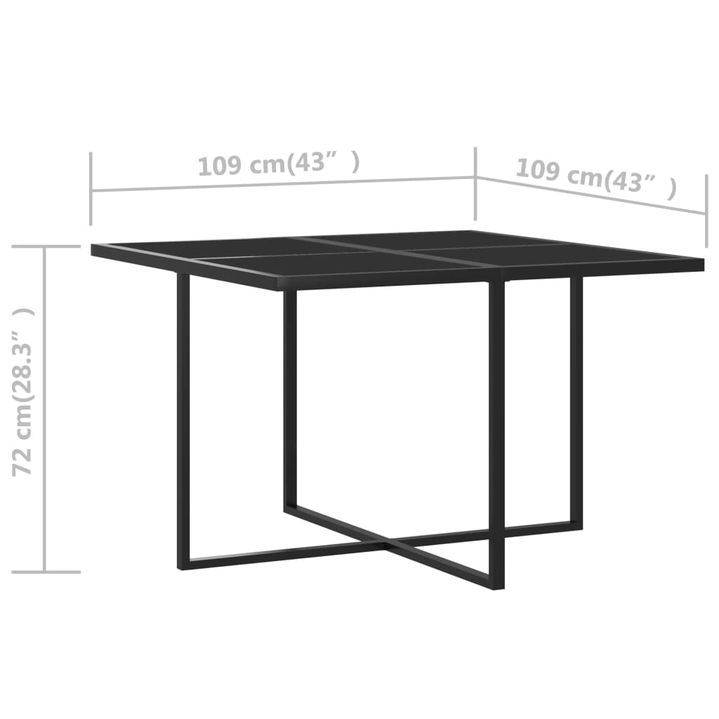 vidaXL 5-tlg. Garten-Essgruppe mit Kissen Poly Rattan Grau