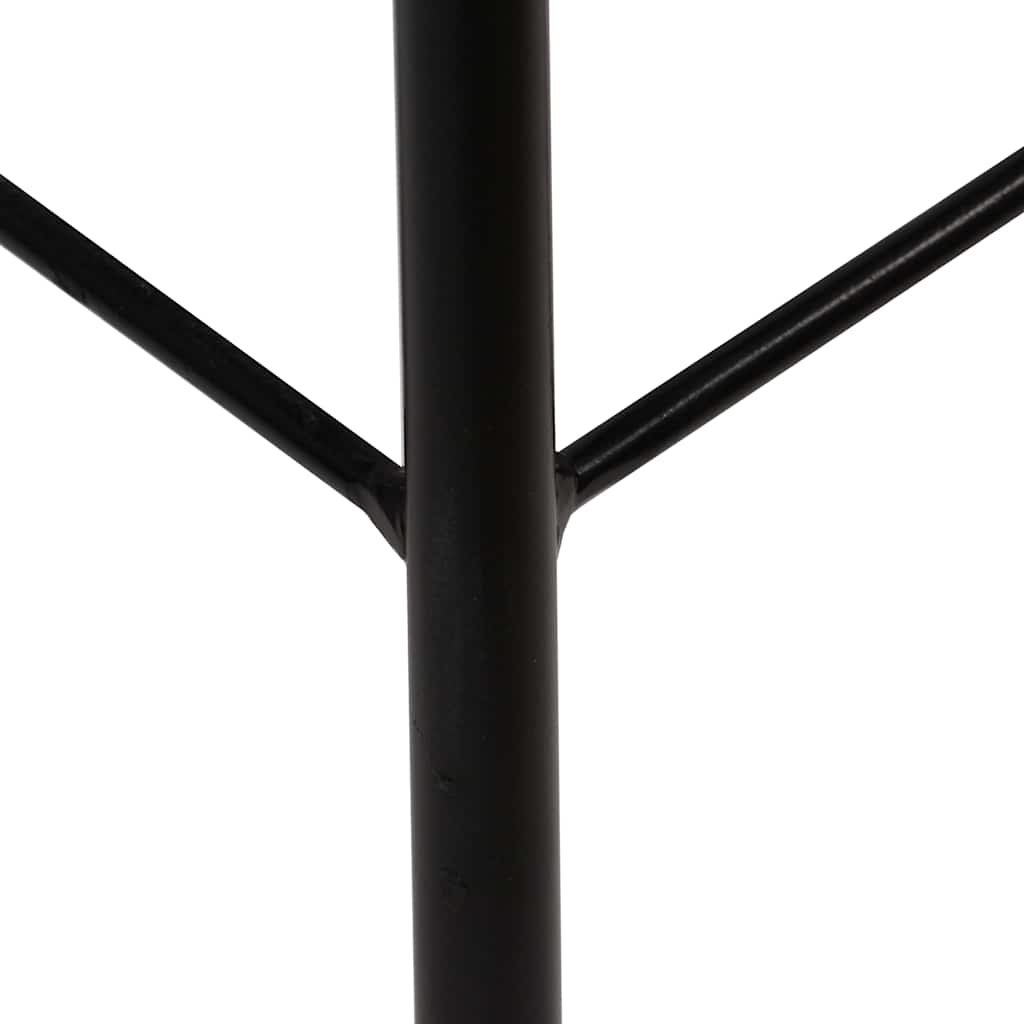 vidaXL Ensemble de bar 5 pcs noir