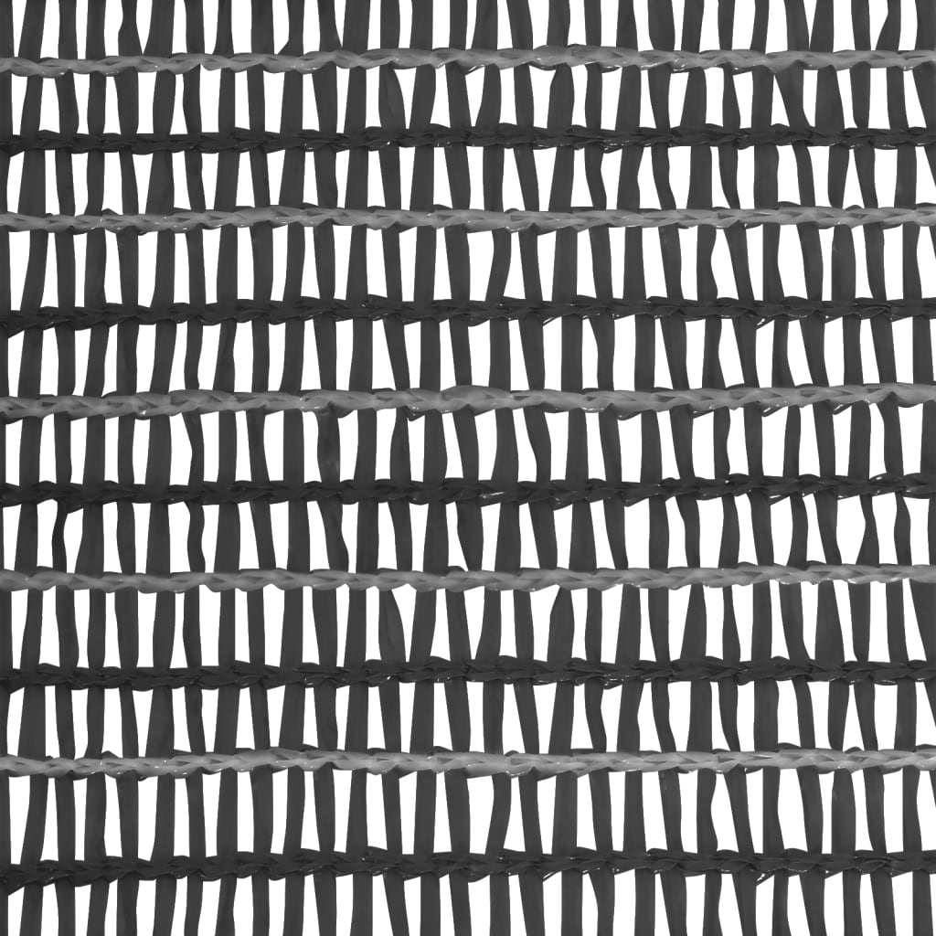 vidaXL Zaunblende Anthrazit 1,2x10 m HDPE 150 g/m²