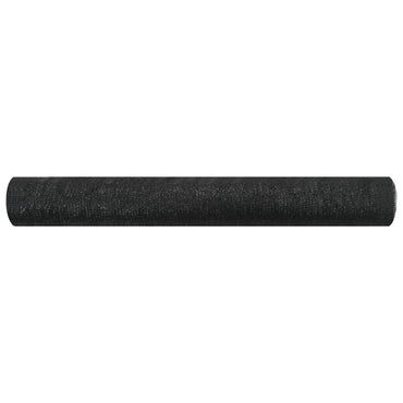 vidaXL Brise-vue Noir 1,2x10 m HDPE 75 g/m²