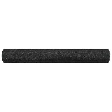 vidaXL Zaunblende Schwarz 3,6x50 m HDPE 75 g/m²