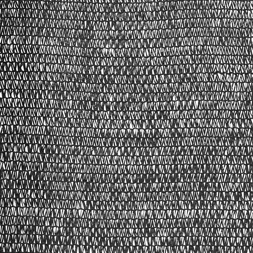 vidaXL Zaunblende Schwarz 1x50 m HDPE 150 g/m²