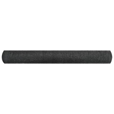 vidaXL Zaunblende Schwarz 1,2x50 m HDPE 195 g/m²