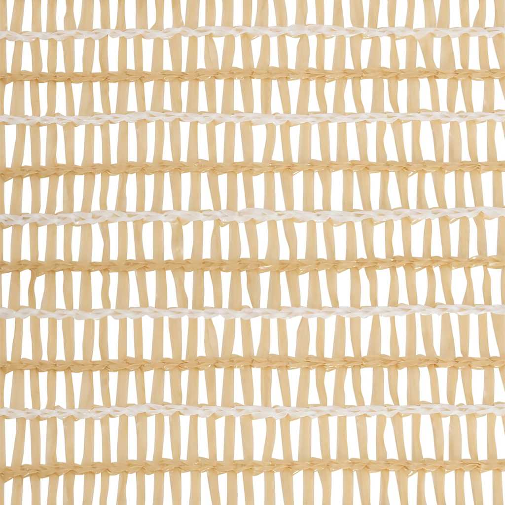 vidaXL Zaunblende Beige 3,6x25 m HDPE 150 g/m²