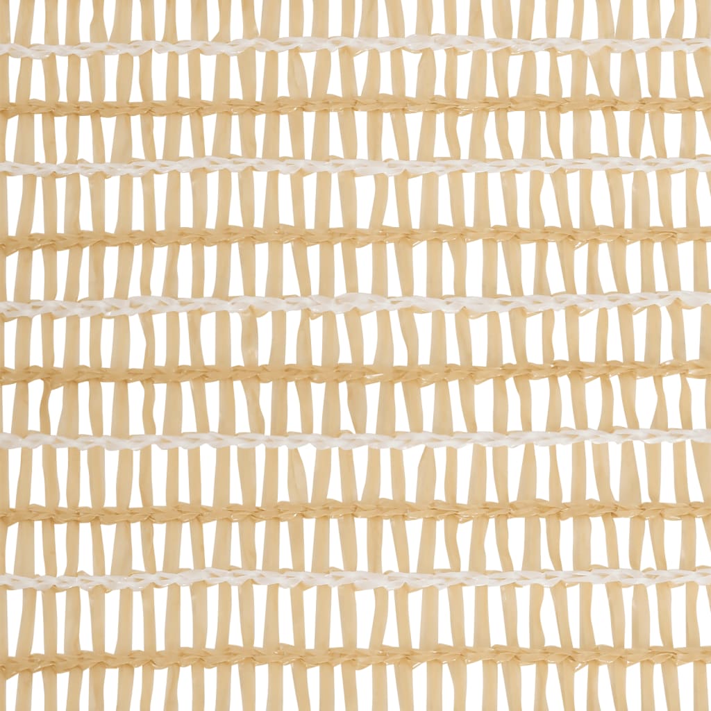 vidaXL Brise-vue beige 1,2x50 m PEHD 195 g/m²