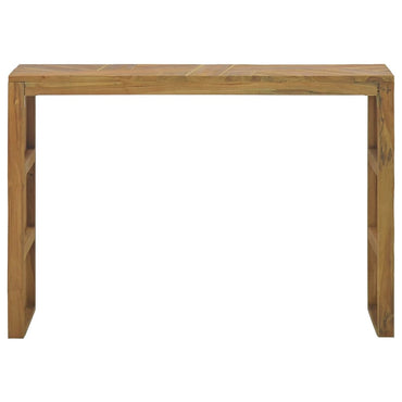vidaXL Konsolentisch 110x35x75 cm Massivholz Teak