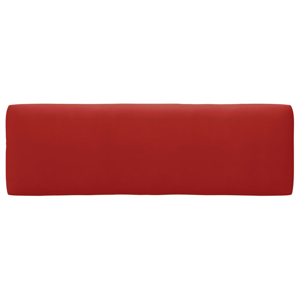 vidaXL 2-Sitzer-Palettensofa Schwarz Imprägniertes Kiefernholz