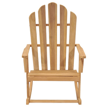 vidaXL Adirondack-Schaukelstuhl Massivholz Teak