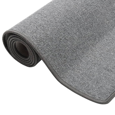 vidaXL Tapis de couloir gris foncé 50x150 cm