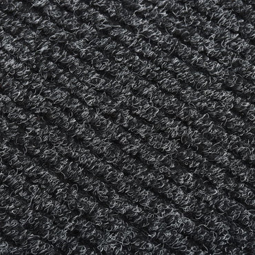vidaXL Tapis de couloir anti-salissures 100x450 cm Anthracite