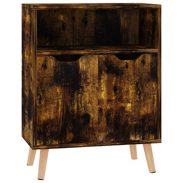 vidaXL Buffet chêne fumé 60x30x72 cm Bois d'ingénierie