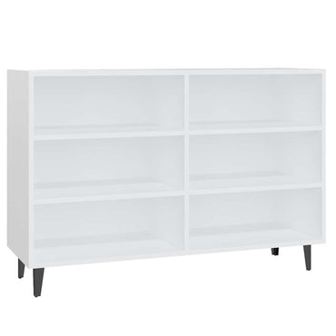 vidaXL Buffet blanc 103,5x35x70 cm Bois d'ingénierie