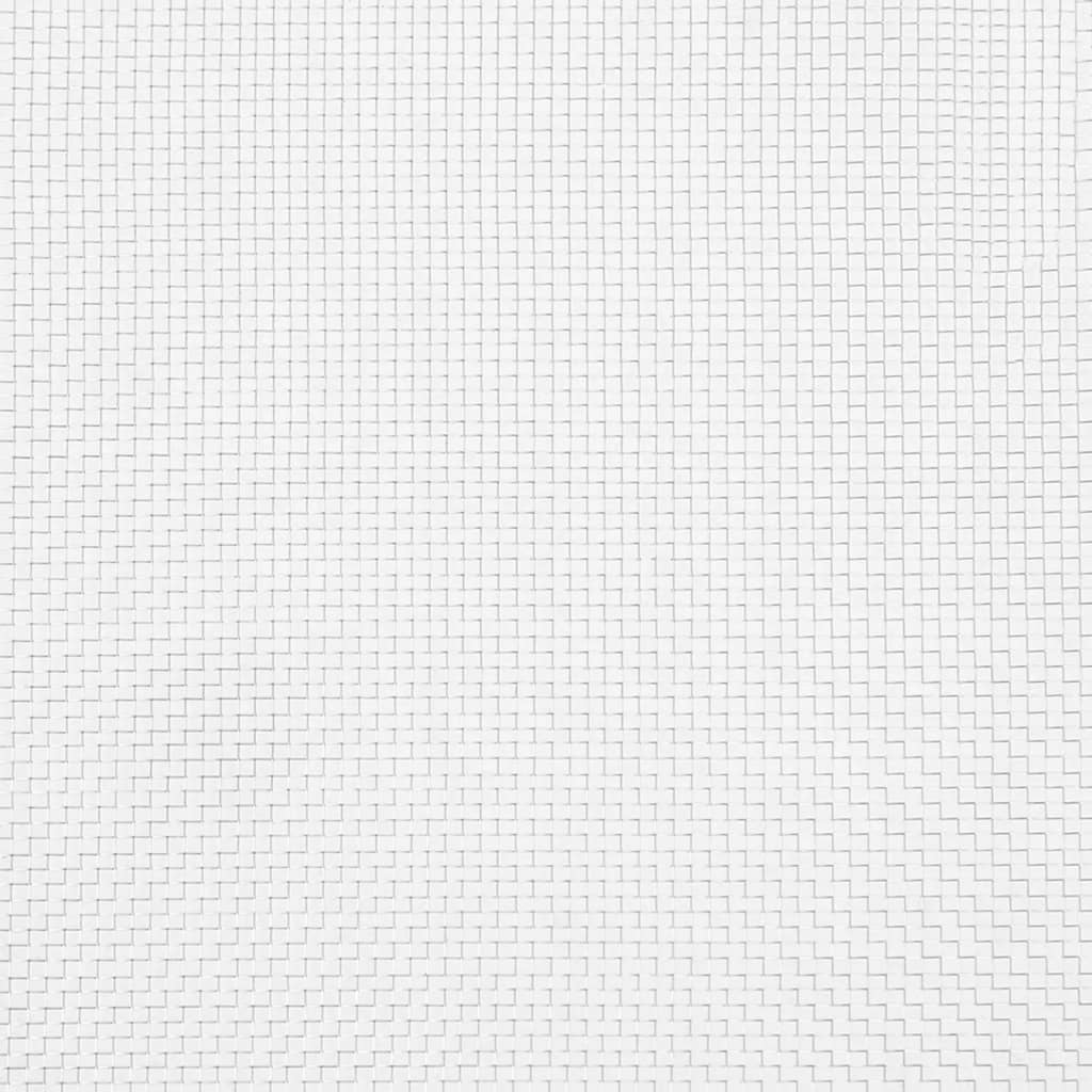 vidaXL Moustiquaire aluminium 80x1000 cm Argent