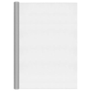 vidaXL Moustiquaire aluminium 112x500 cm argenté