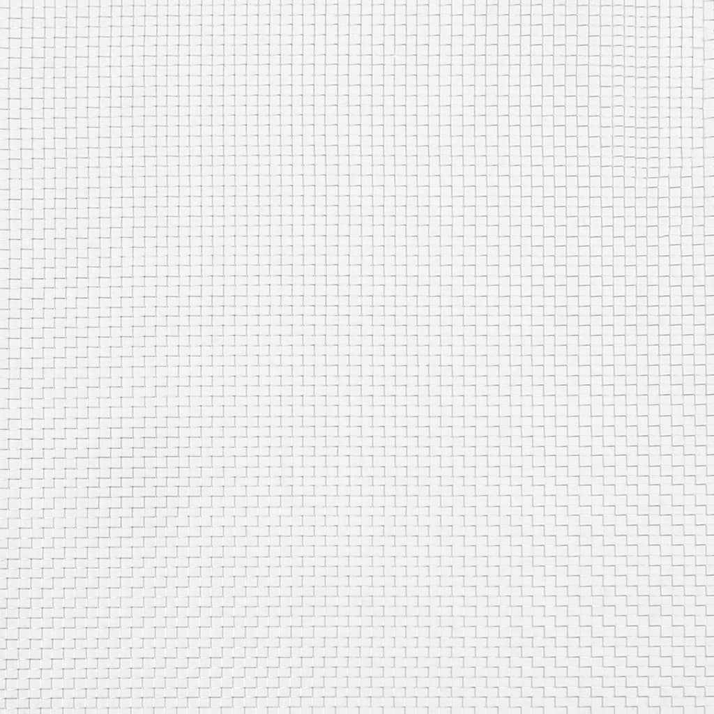 vidaXL Moustiquaire aluminium 112x500 cm argenté