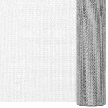vidaXL Fliegengitter Edelstahl 60x1000 cm Silbern